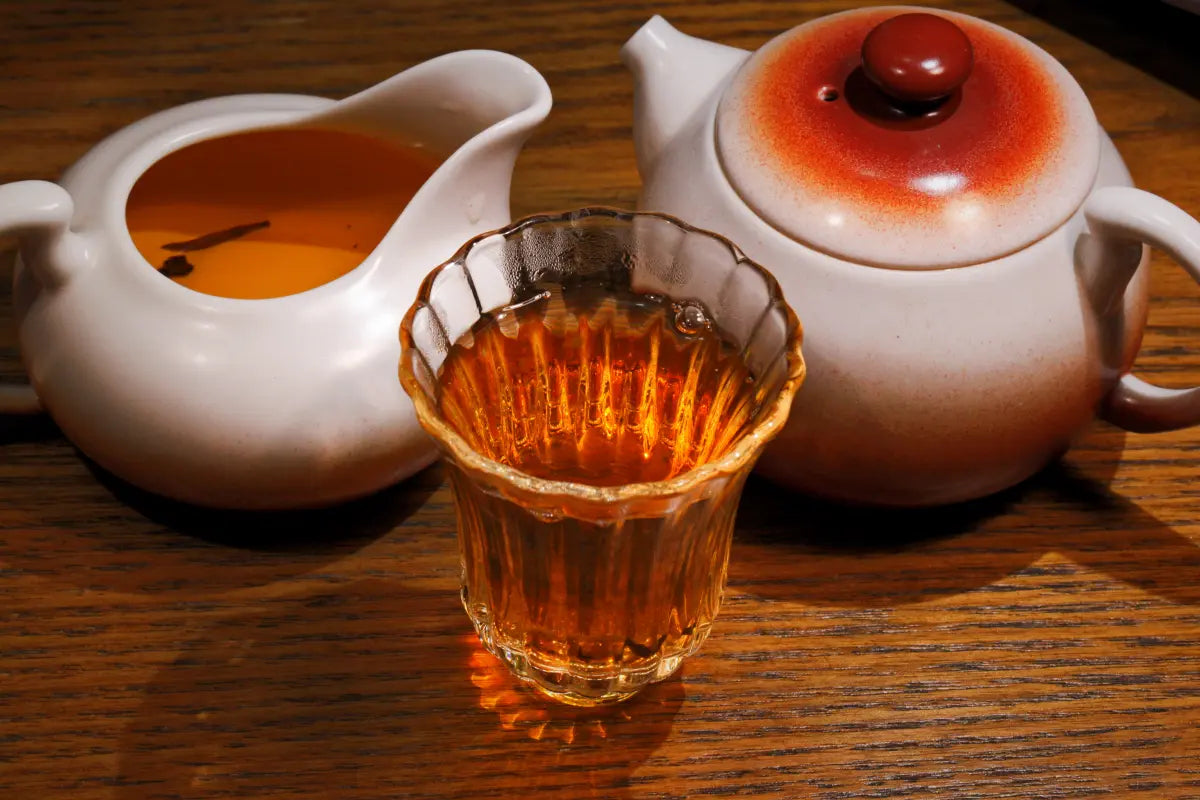 普洱茶冲泡过程展示 - 黑料